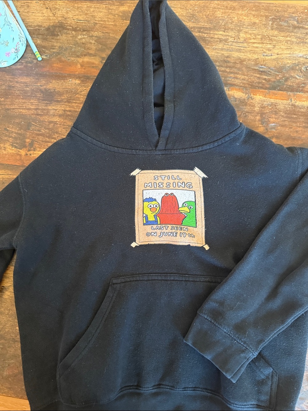 Don't Hug Me I'm Scared graphic Hoodie Sweatshirt Age10-12